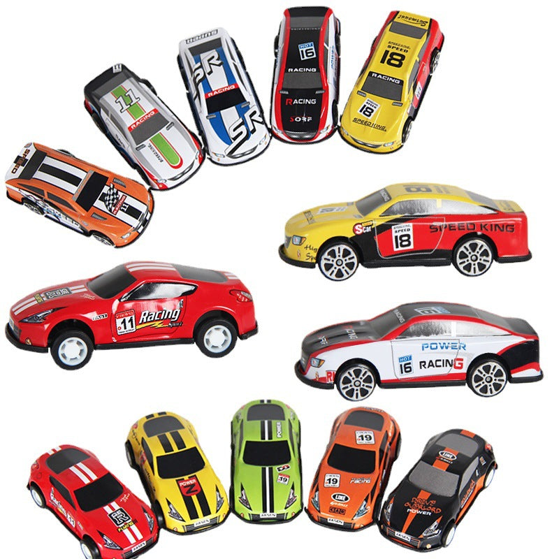 Miniatur Rückzieh-Rennwagen Sammlung Karnz