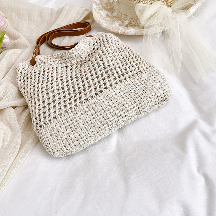 Handgewebte Strandtasche