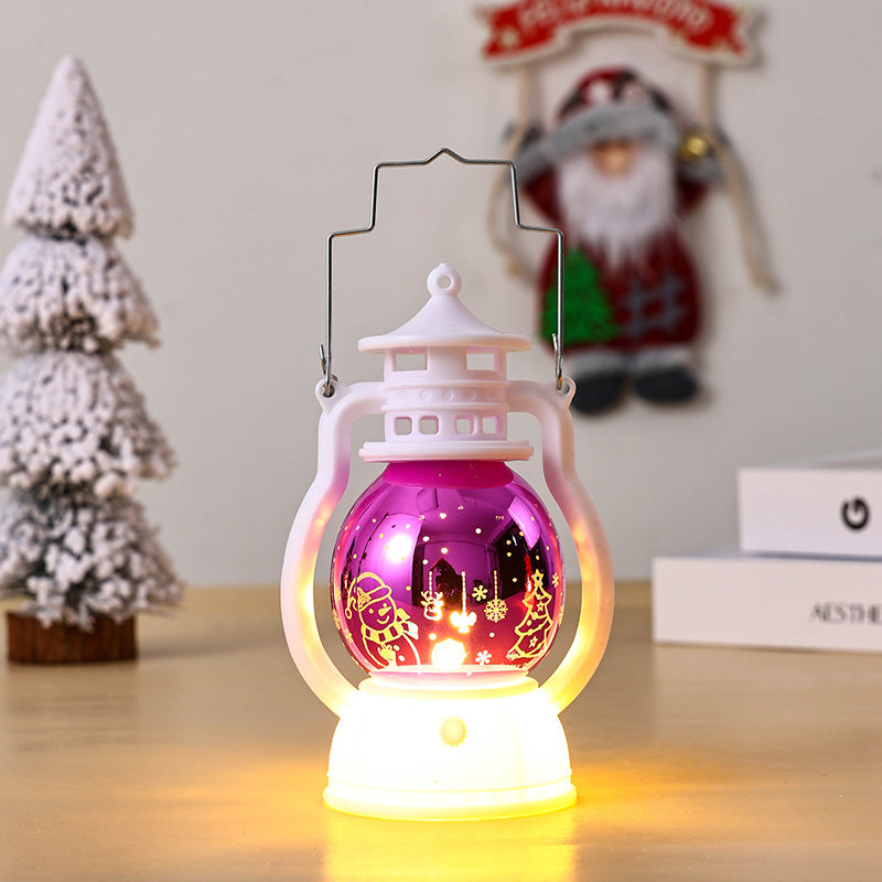 Nostalgische LED Weihnachtslaterne Karnz
