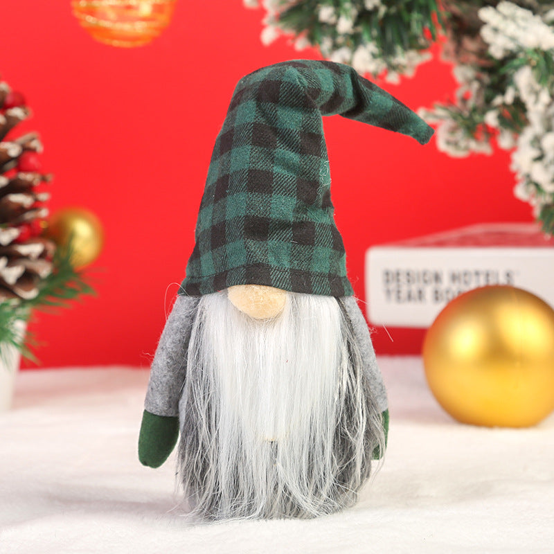 Nostalgische Weihnachtsgnom Dekoration Karnz