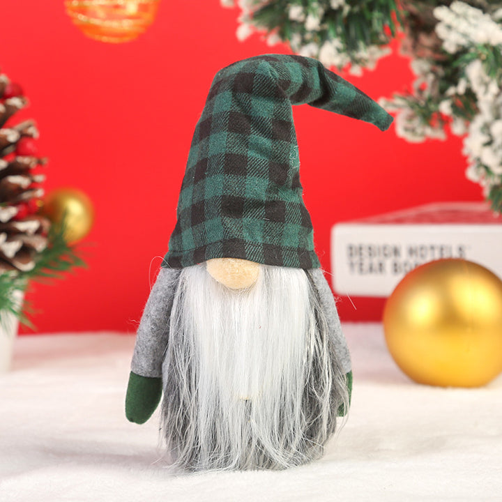 Nostalgische Weihnachtsgnom Dekoration Karnz