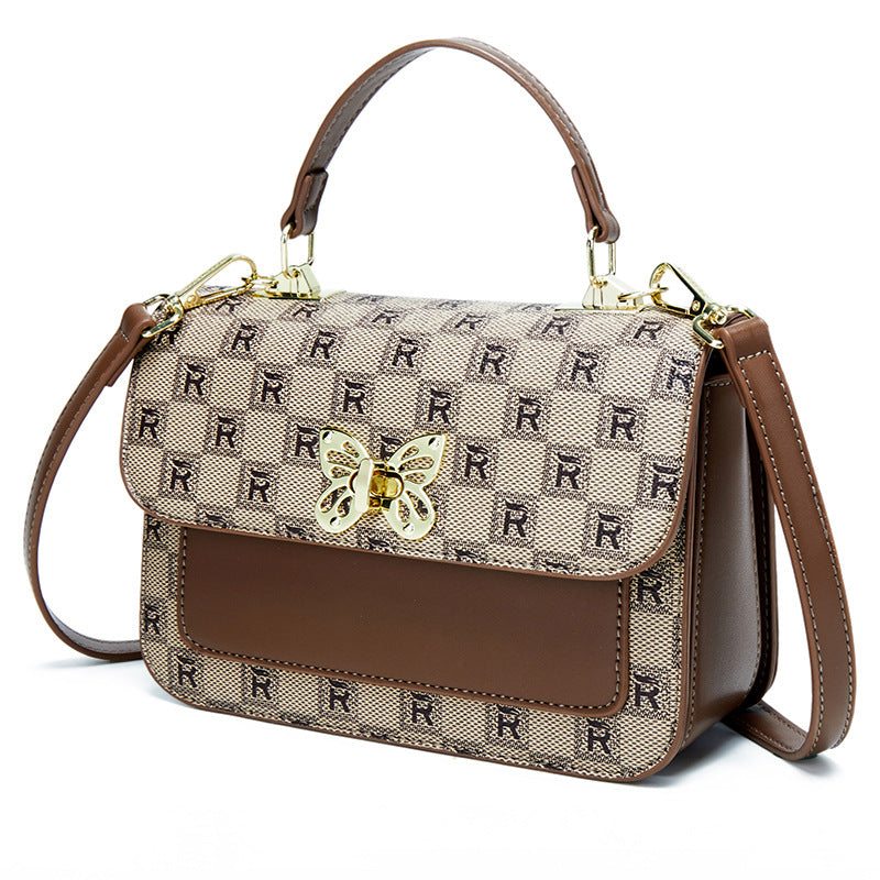Elegante Schmetterlings-verzierte Handtasche