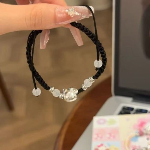 Verstellbares Katzenpfoten-Anhänger-Armband Karnz
