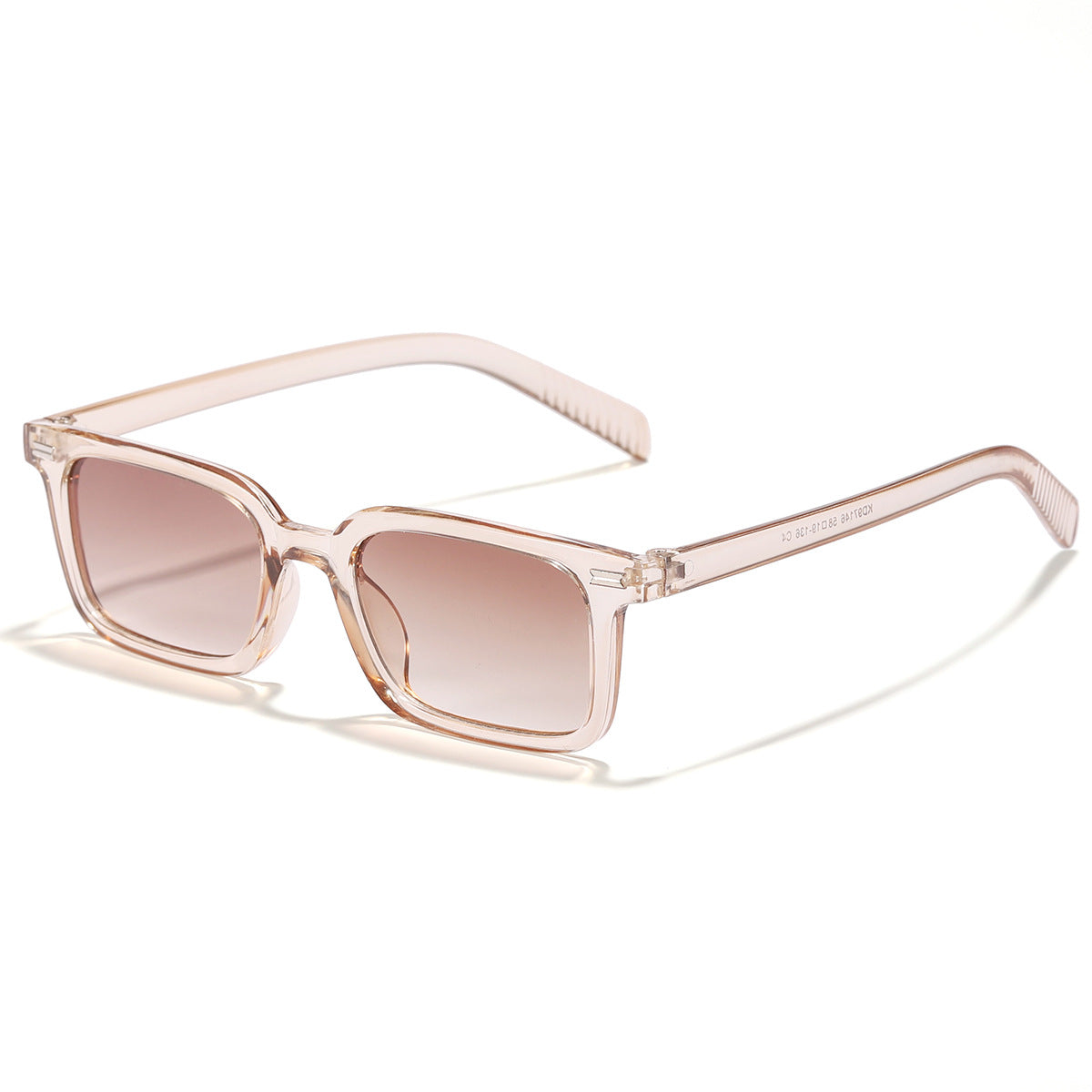 Damen elegante Sonnenbrille mit transparentem Rahmen Karnz