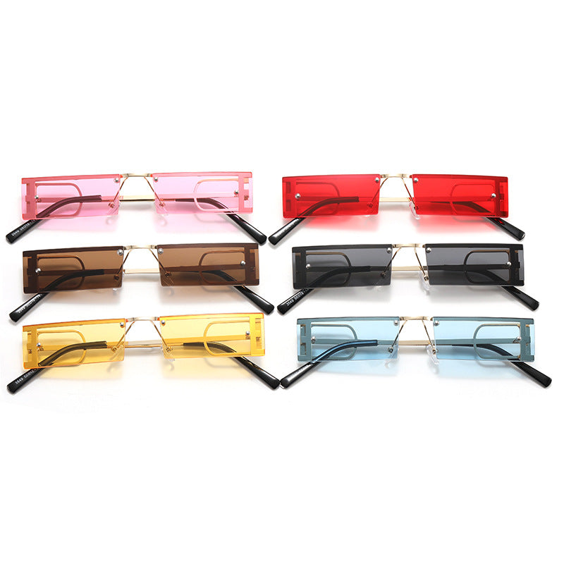 Damen Modische Rechteck-Brille Karnz