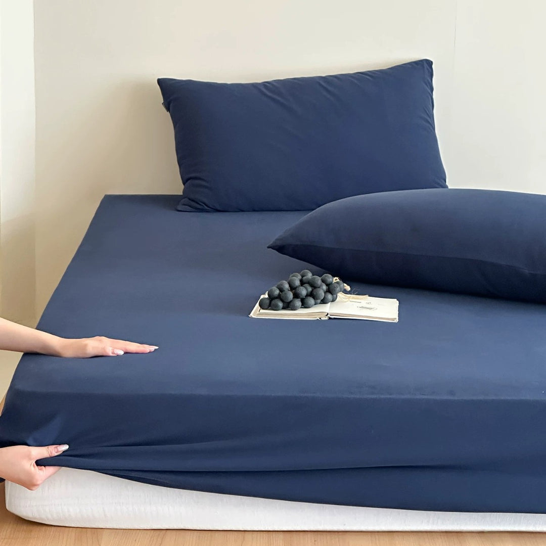 Deep-Pocket-Bambus-Mischgewebe-Stretch-Spannbettlaken