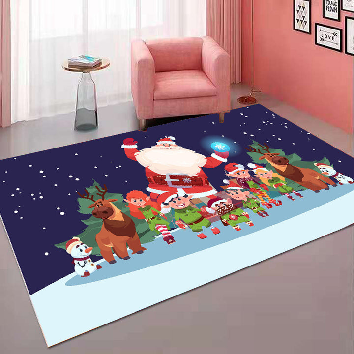Festliche dekorative Weihnachts-Teppich Karnz