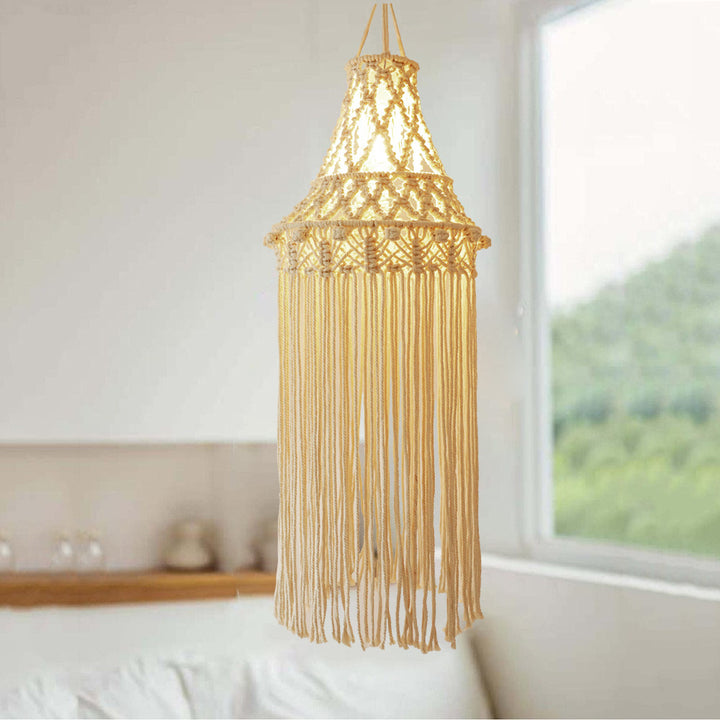 Macrame Hängelampe Karnz