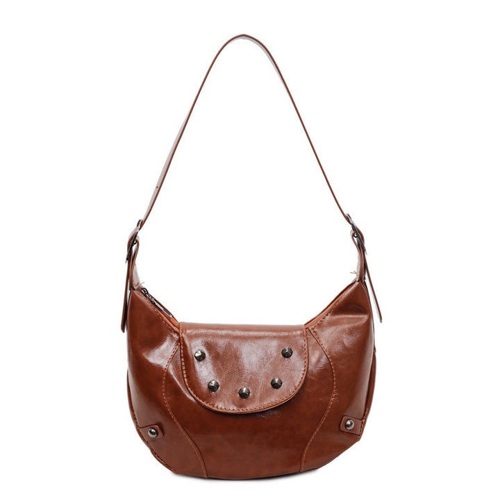 Stylische Leder Hobo Tasche Karnz