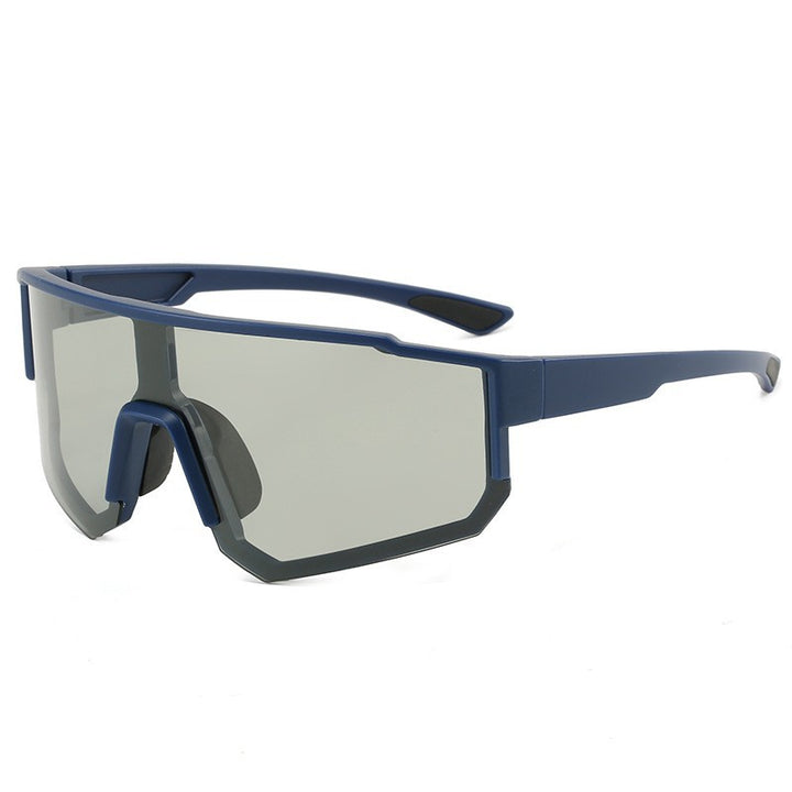 Damen Sportliche Schutzbrille mit innovativem, breiten Rahmen und polarisierenden Gläsern Karnz