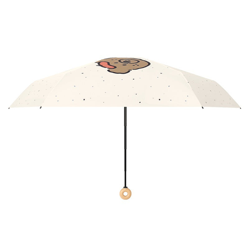 Damen kompakter Sonnenschutz-Regenschirm Karnz