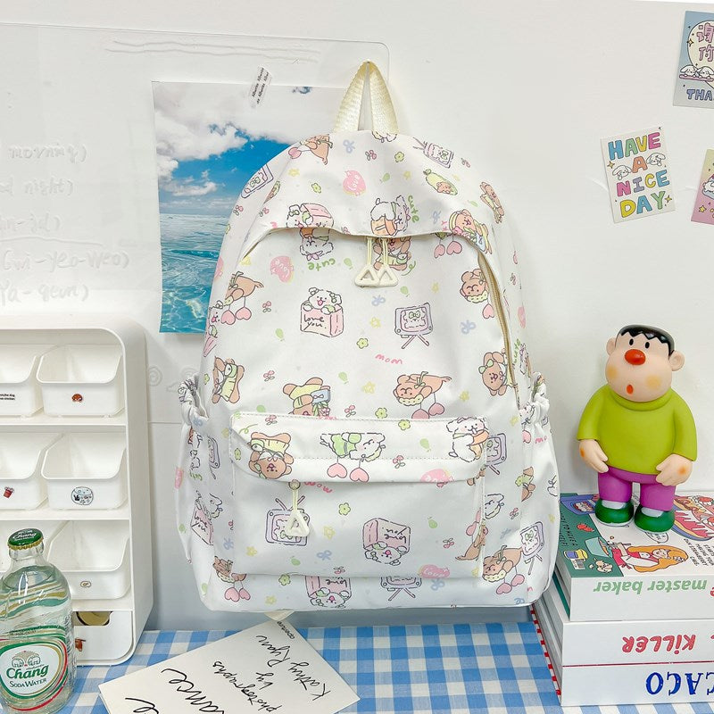 Niedlicher Cartoon Tierdruck Rucksack