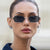Damen hexagonale Sonnenbrille mit elegantem Metallrahmen und UV-Schutz Karnz