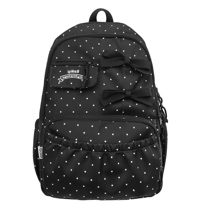 Stylische gepunktete Backpack