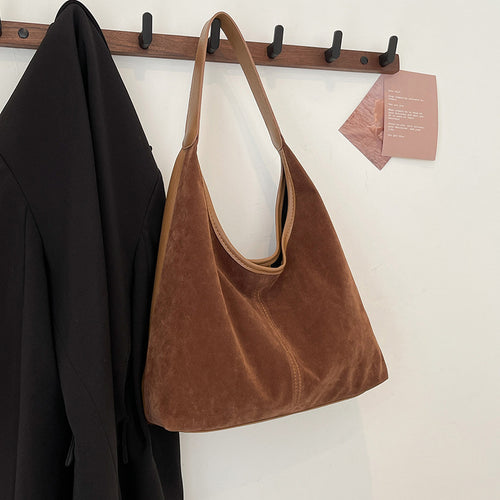 Wildleder Casual Hobo Tasche Karnz