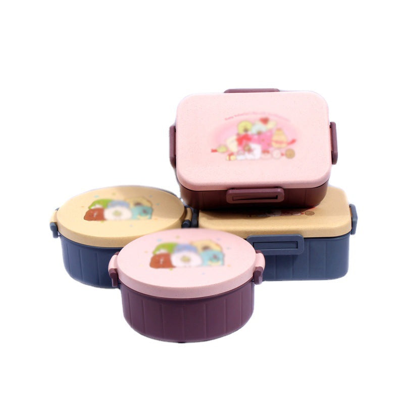 Süßer tierisch gestalteter Bento-Lunchbehälter