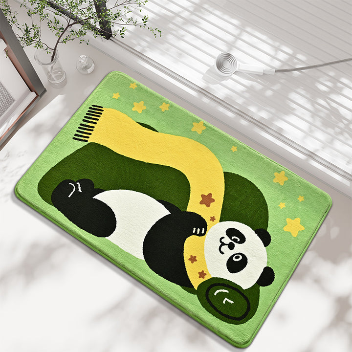 Cartoon Panda-Themen Badmatte