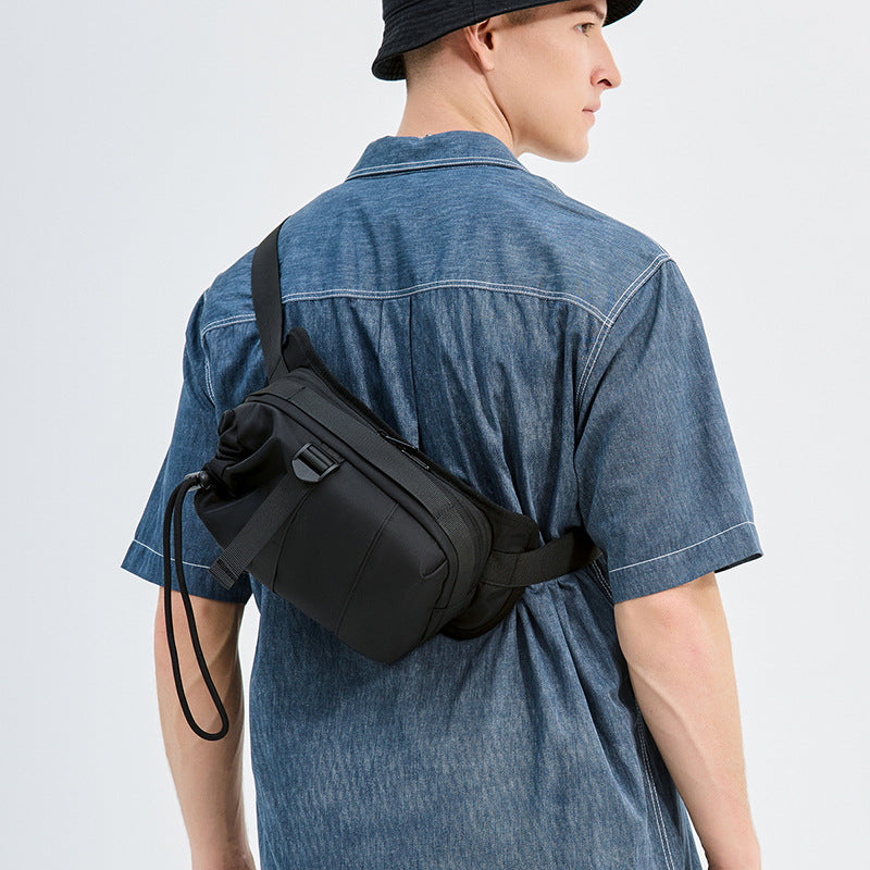 Kompakte Kordelzug Sling-Tasche Karnz