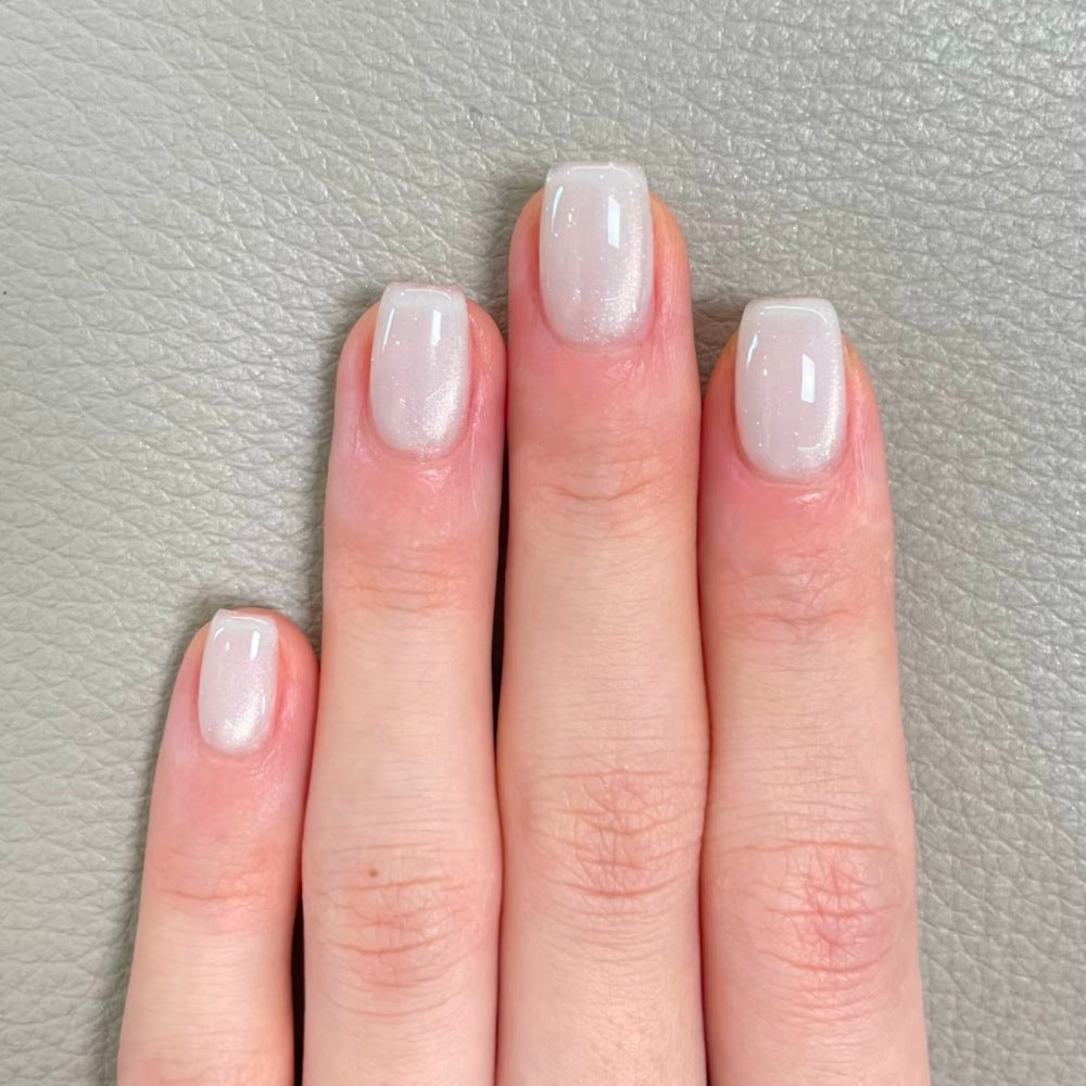 Elegante quadratische Press-On Nägel Karnz
