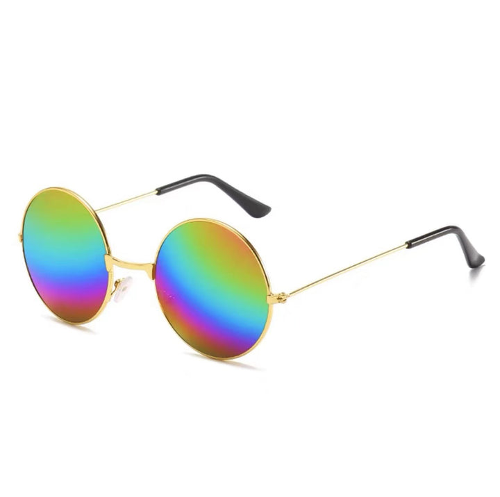 Retro Runde Glas Sonnenbrille Karnz