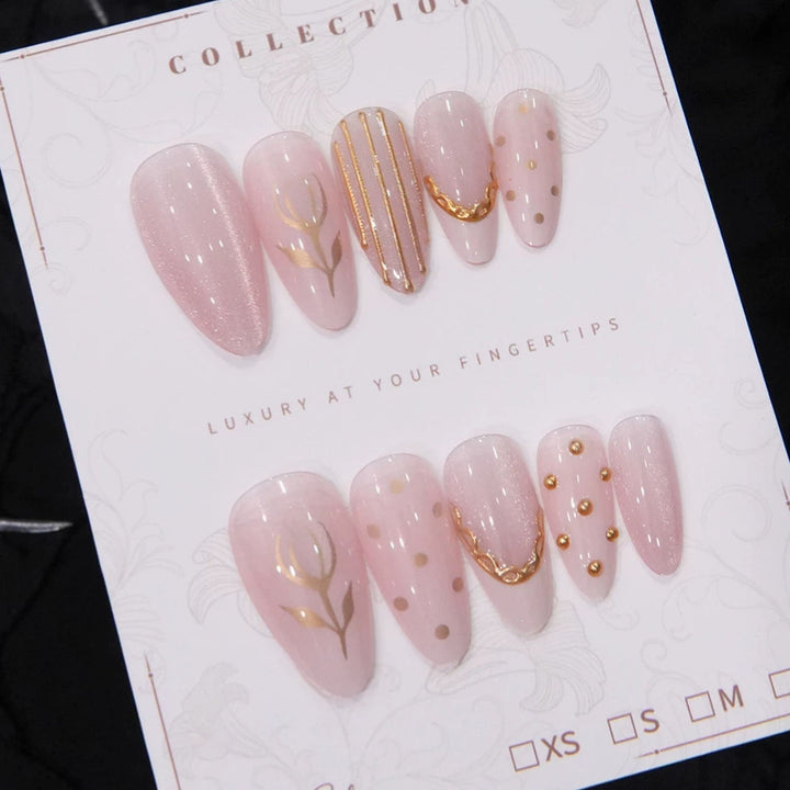 Luxus Press-On Nageldesign