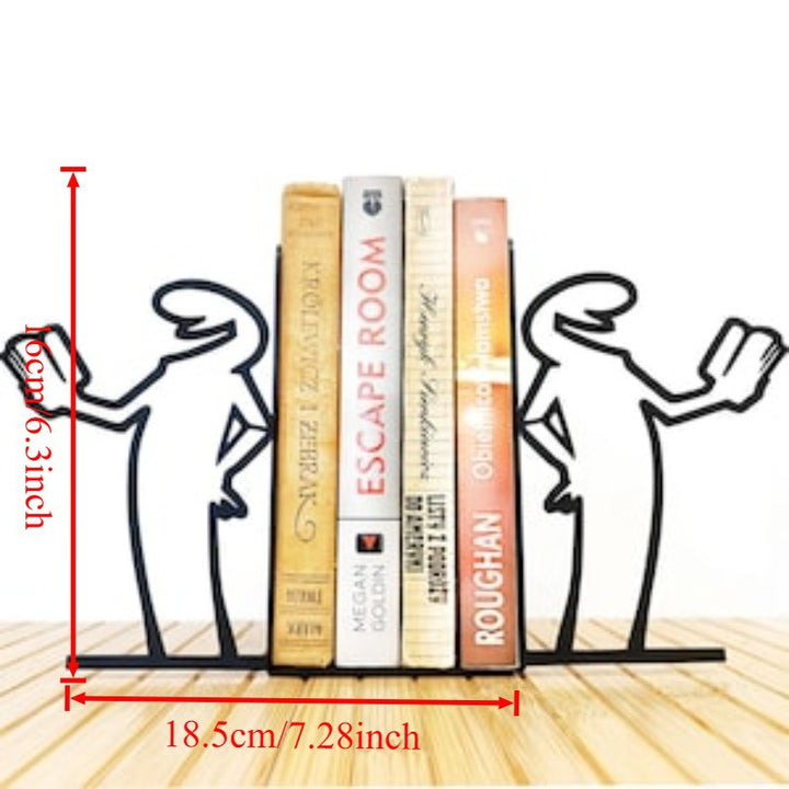 Kreativer Buchstütze