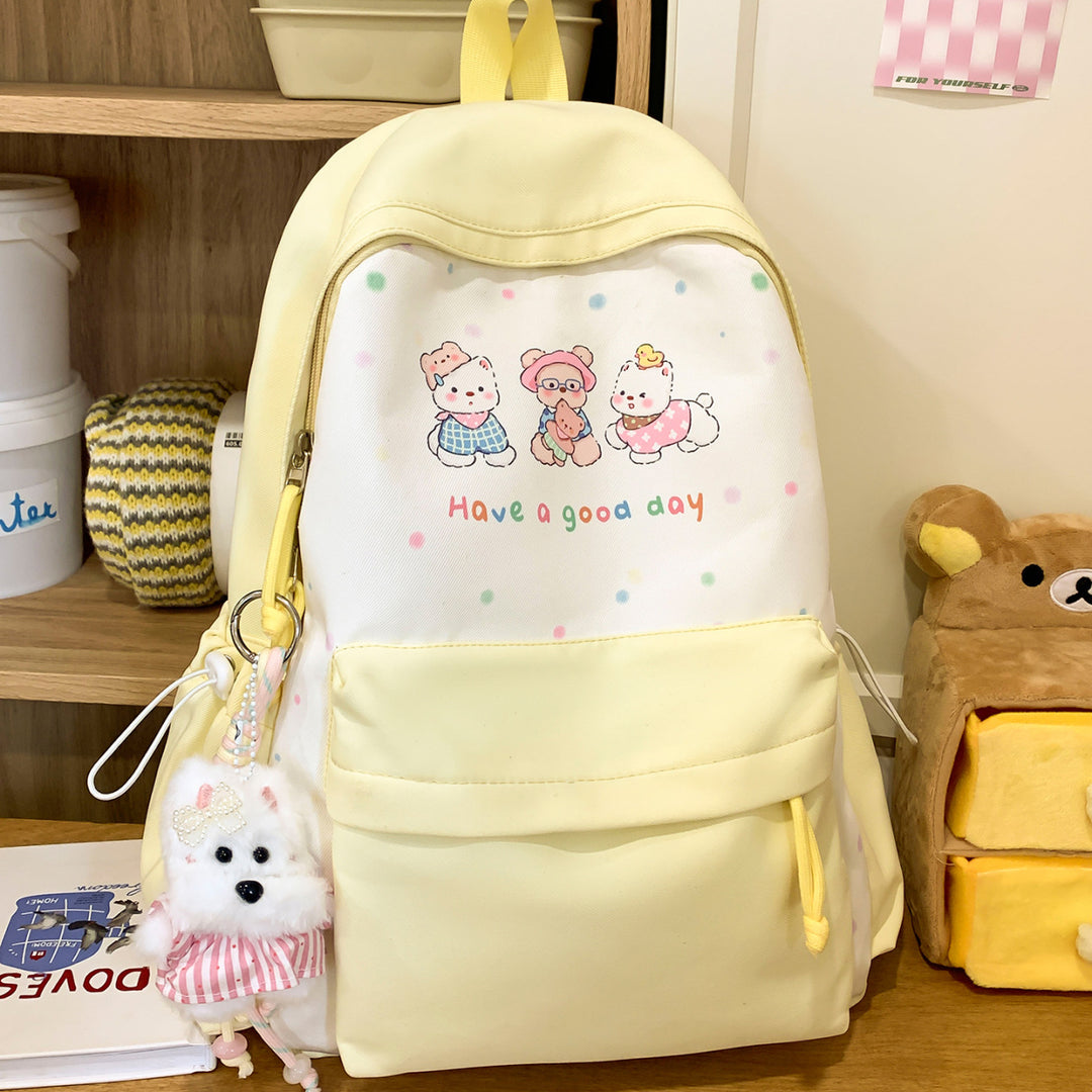 Süßer Charakterdruck Rucksack