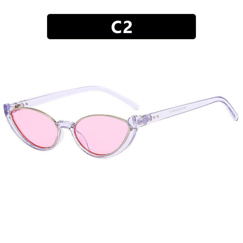 Damen Cat-Eye Sonnenbrille mit verspiegelten Gläsern und elegantem Rahmen Karnz