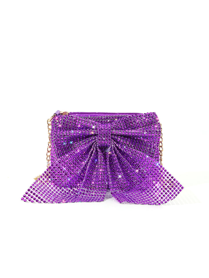 Strassbesetzte Statement-Clutch