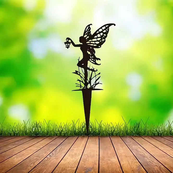 Gartenstecker mit Feenmotiv Karnz