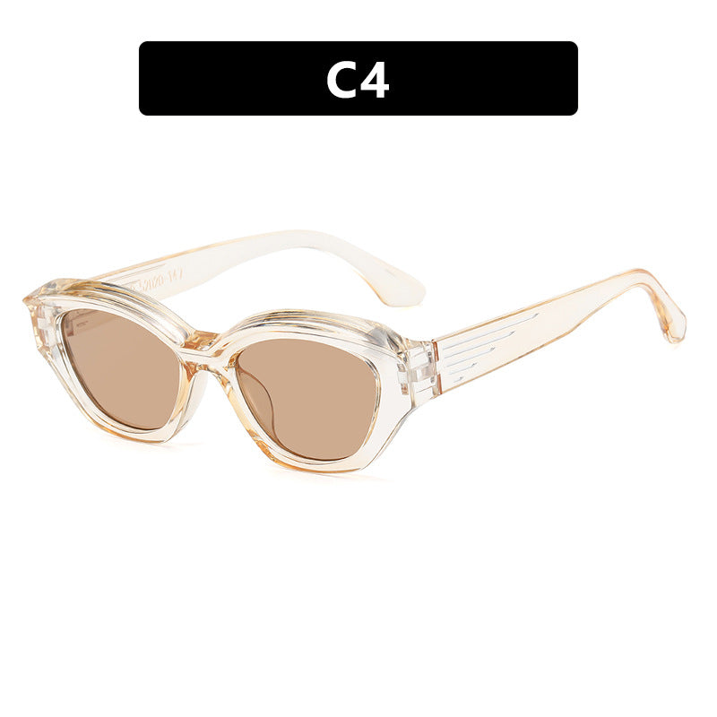 Damen Cat-Eye Sonnenbrille mit markantem Rahmen und UV-Schutz Karnz