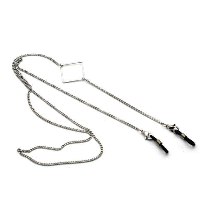 Stylischer geometrischer Ketten-Brillenhalter Karnz