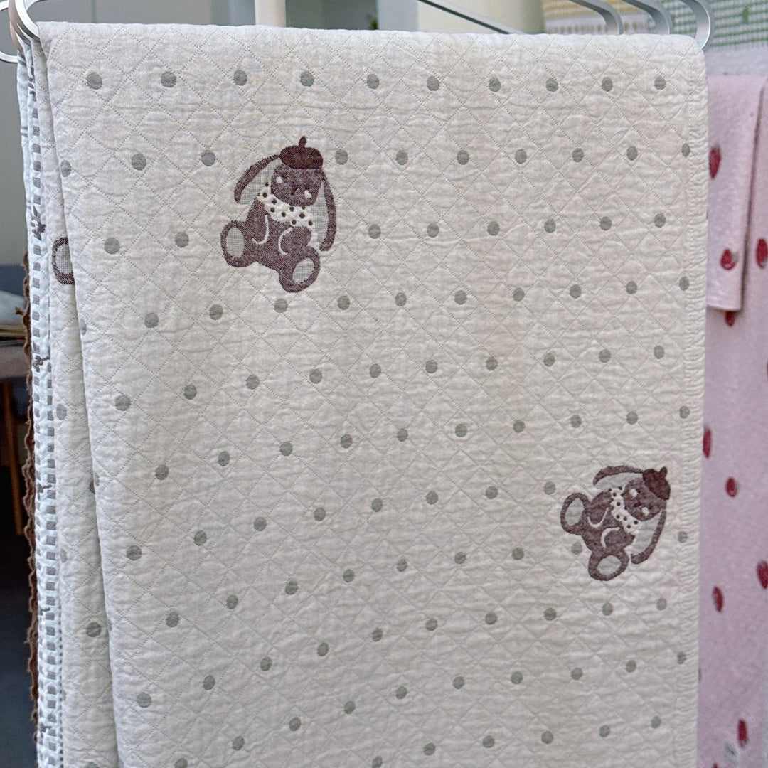 Damen Kuscheldecke mit niedlichem Pferdemotiv Karnz