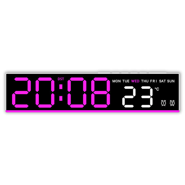 Digitaluhr mit Hygrometer und Alarmfunktion Karnz