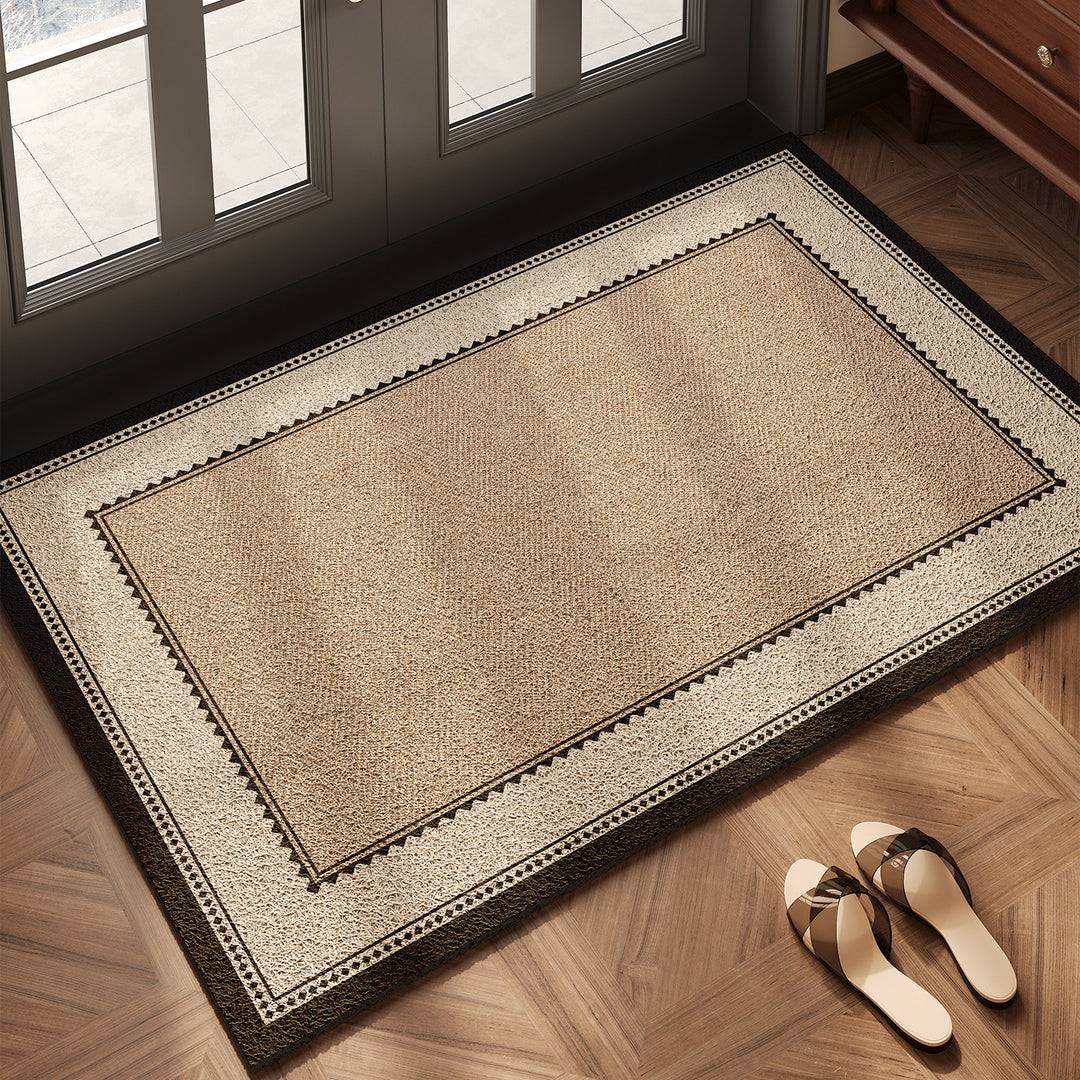 Elegante Fischgräten-Design Eingangsmatte für Zuhause