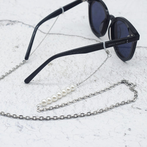Elegante Perlenbead-Brillenhalterkette Karnz
