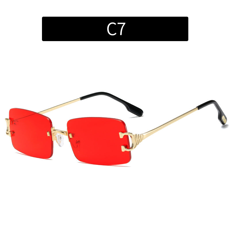 Moderne Geometrische Sonnenbrille