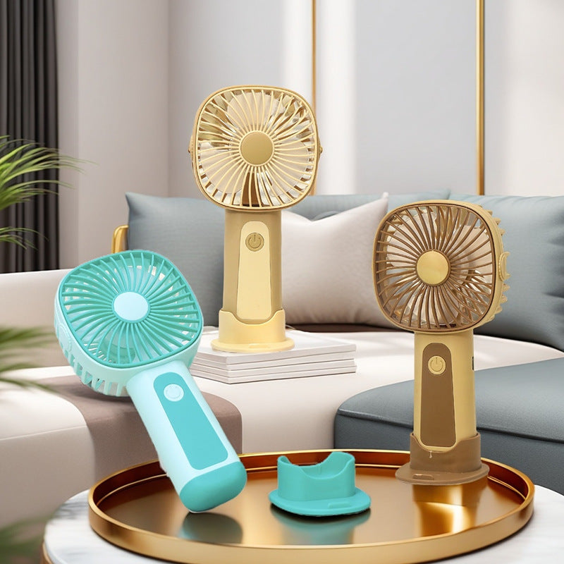 Damen Tragbarer USB-Handventilator mit flexiblem Neigungswinkel Karnz
