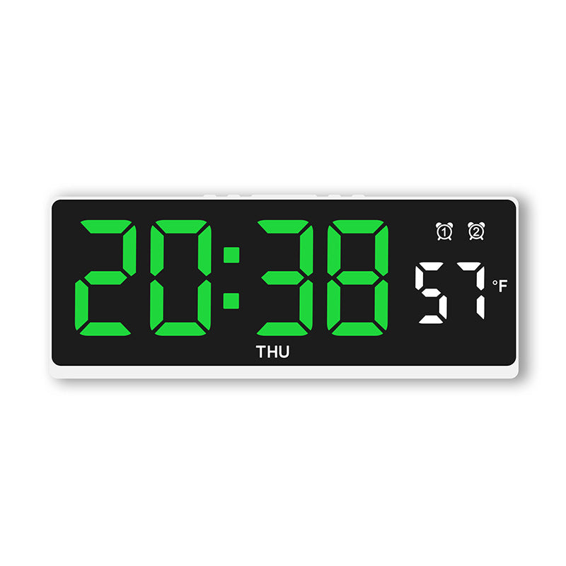 Digitaler Wecker mit Großem Led-Display und Wetteranzeige Karnz