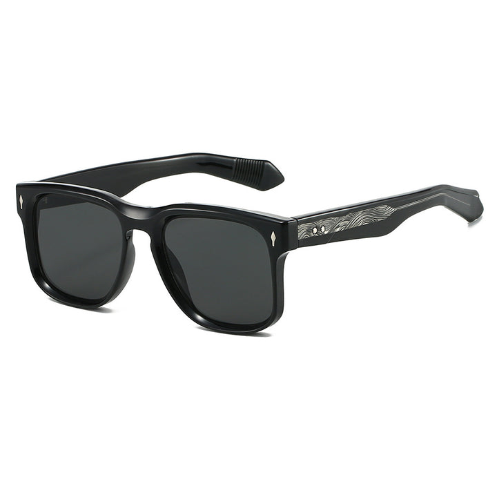 Damen Sonnenbrille im robusten, kantigen Design mit UV-Schutz Karnz