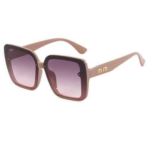 Damen Sonnenbrille im modernen quadratischen Stil Karnz