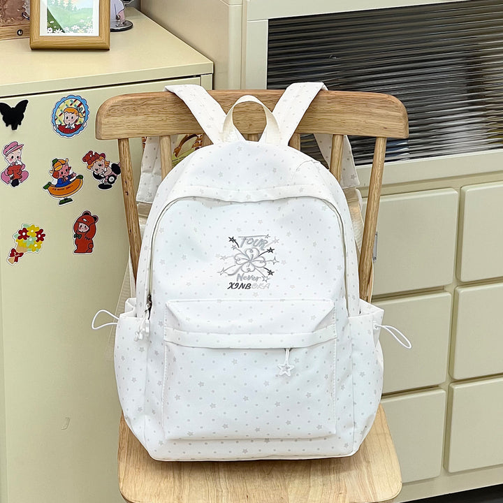 Stylische Schachbrettdruck-Rucksack Karnz