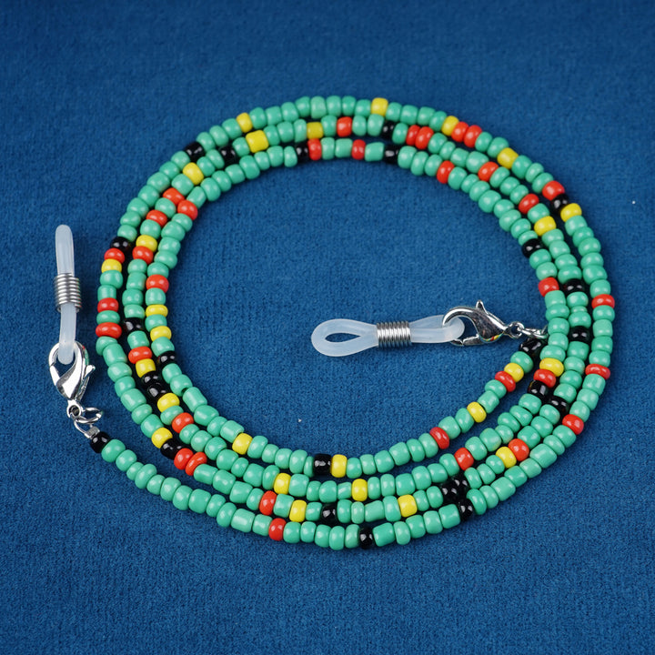 Farbiger Perlenbrillenhalter Karnz