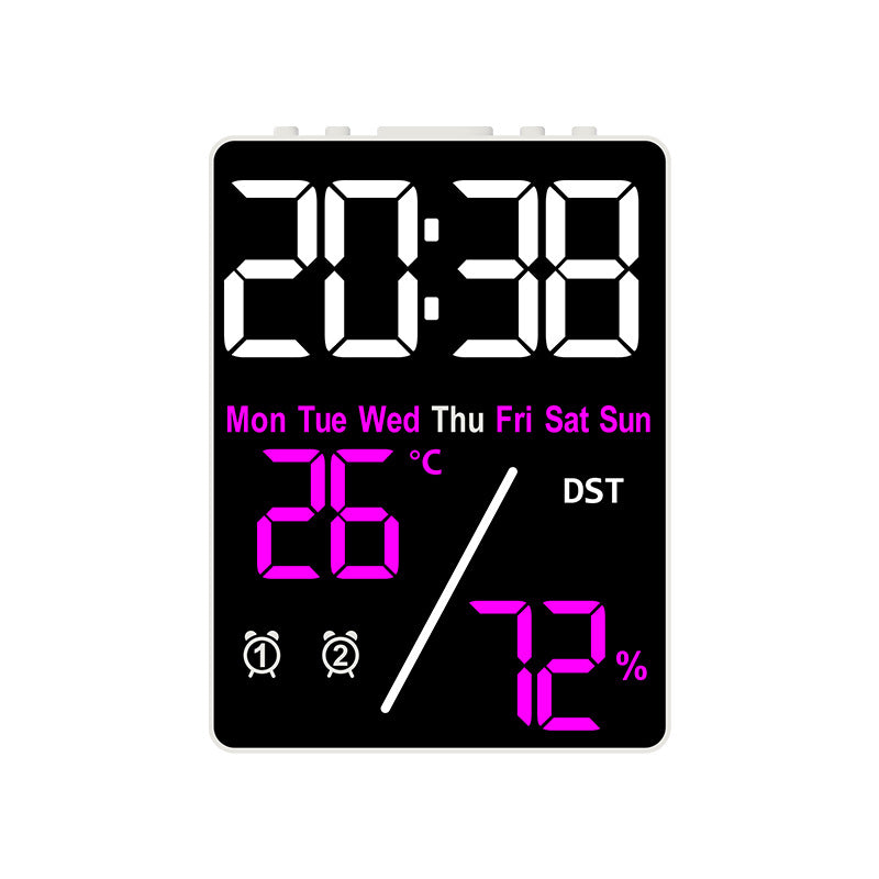 Digitaler Multifunktionswecker mit Hygrometer und Temperaturanzeige Karnz