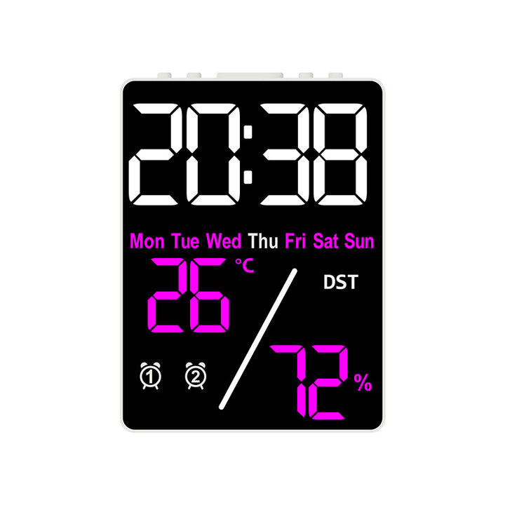 Digitaler Multifunktionswecker mit Hygrometer und Temperaturanzeige Karnz