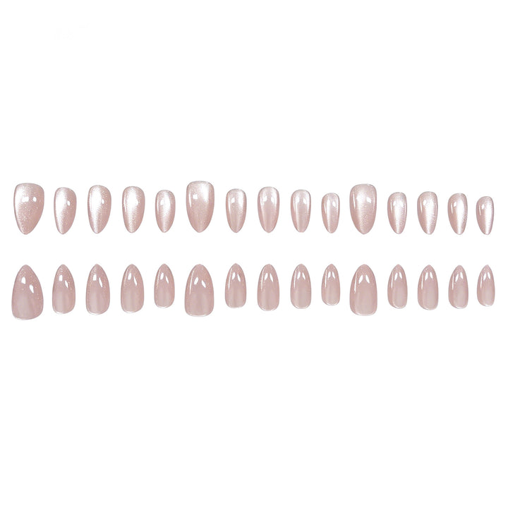 Elegante mandelförmige Gel-Nagelerweiterungen Karnz
