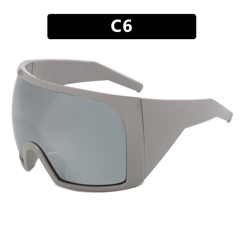 Damen sportliche Sonnenbrille mit aerodynamischem Design Karnz