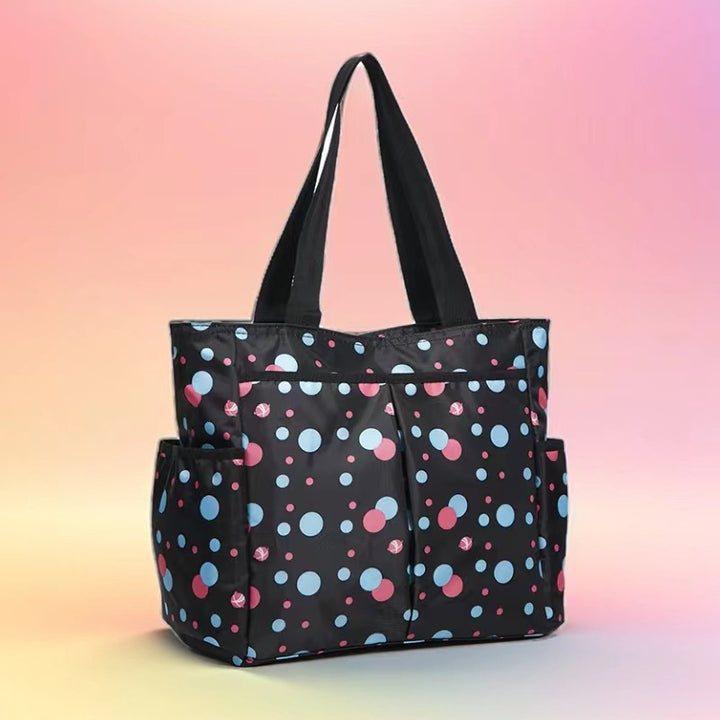 Stylische gestreifte Mehrfach-Tasche Karnz