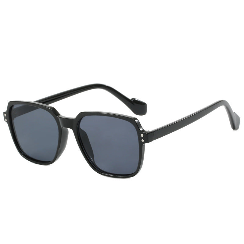 Damen modische Sonnenbrille mit kräftigen, rechteckigen Gläsern Karnz