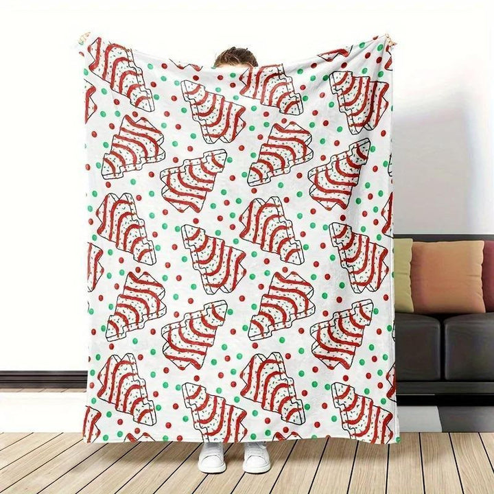Künstlerisch von Schmetterlingen inspirierte Fleecedecke